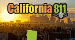 Desktop Screenshot of california811.org